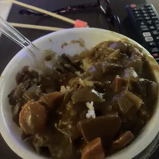 The gravy of life curry.