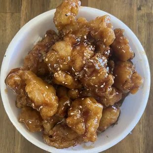 Orange Chicken Bowl