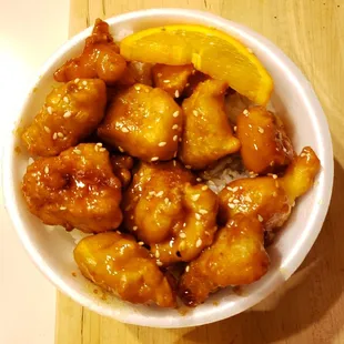 Orange chicken