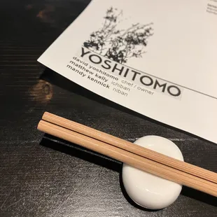 Menu corner