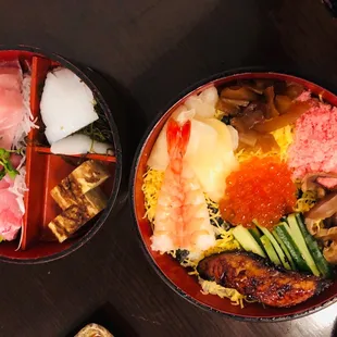 2 tier chirashi