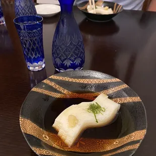 The homemade tofu appetizer - absolutely delicious