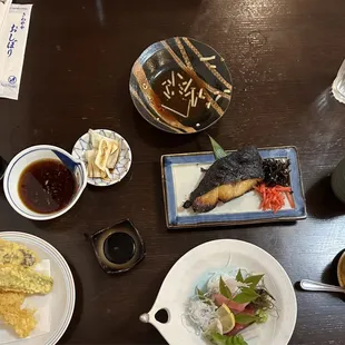 Sashimi Course with Miso Butteryaki