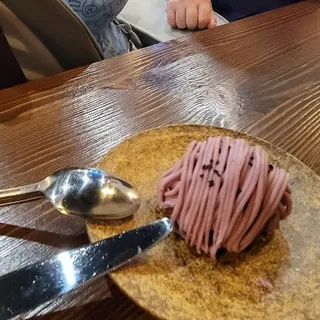 Purple Sweet Potato Blanc Cake