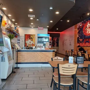 Interior shot - small but great food!