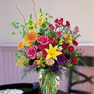 large mixed flowers