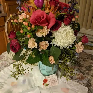 Love my flowers from Yosi&apos;s Creation!