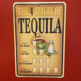 Tequila signage
