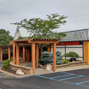 the front of a japanese restaurant