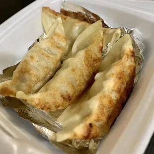 Gyoza (came with my order)