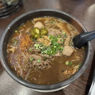 2. Thai Boat Noodle Soup $ 14.95 12.16.24