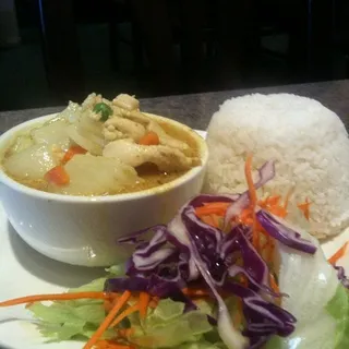 L-16. Yellow Curry Lunch Special