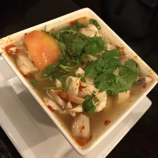 1. Tom Yum Chicken Soup