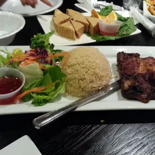 2. BBQ Pork Spare Rib Dinner