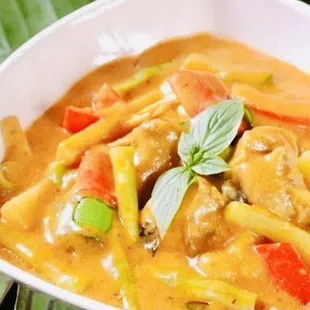 panang curry chicken
