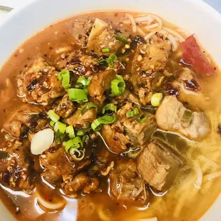 hot ribs noodles