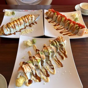 Great presentation of the rolls.