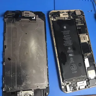 Soda damaged iPhone  but it's fixed now!