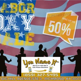 Labor Day Sale
