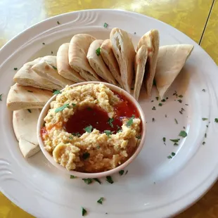 Hummus &amp; Pita...