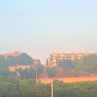 The view from the "patio"