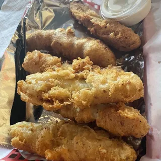 Beer Battered Dill Pickles