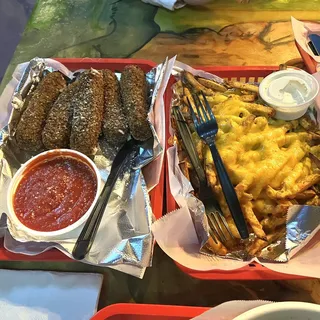 Hand Breaded Mozzarella Cheese Sticks