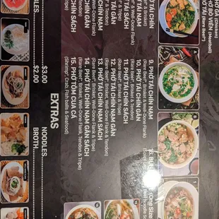 menu, sushi and sashimi