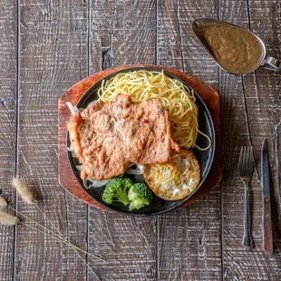 Sizzling Platter Pork Chop