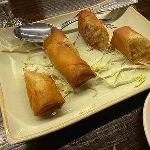Veggie spring rolls