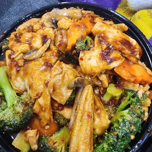 Hunan Chicken Stir Fry