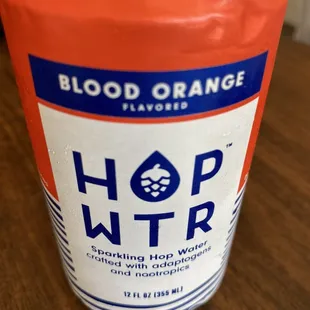 Hop Water Blood Orange Sparkling