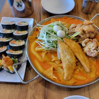 Tteokbokki & Tempura Set A