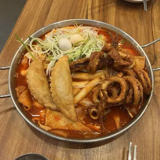 Fried Squid Tteokbokki