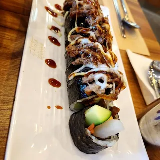 Grilled Brisket Kimbap