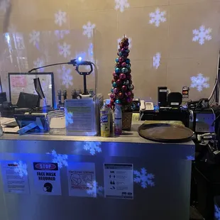 a small christmas tree