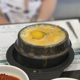Tofu soup.