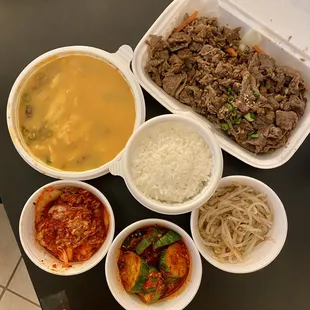 Beef Bulgogi Combination