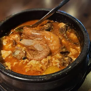 Beef &amp; Seafood Tofu Soup