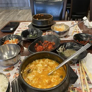 T5. Ham & Sausage Tofu Soup