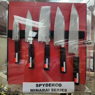 Spyderco kitchen knives