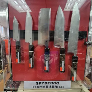 Spyderco kitchen knives