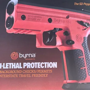 Byrna  Non-Lethal Protection  SD pepper kit