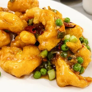 Spicy Garlic Fried Shrimp