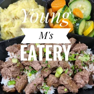 Sirloin Steak Tip &amp; Rice plate