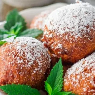 Fried Banana Pudding Bites