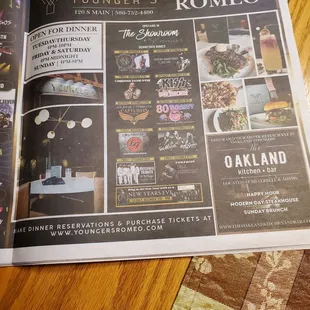 Upcoming Entertainment &amp; Dining In Downtown Romeo!   11/2/2024