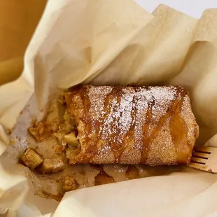 Deep fried apple pie