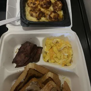 French toast platter