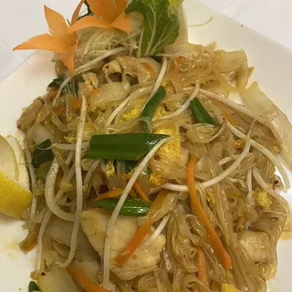 Shang Hai Noodles with Chicken